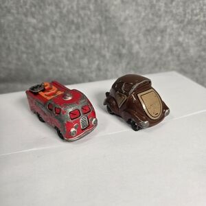 Vtg Hallmark Cards 1983 Road Rovers Firey Fred Chocolate Mouse DieCast Metal Car